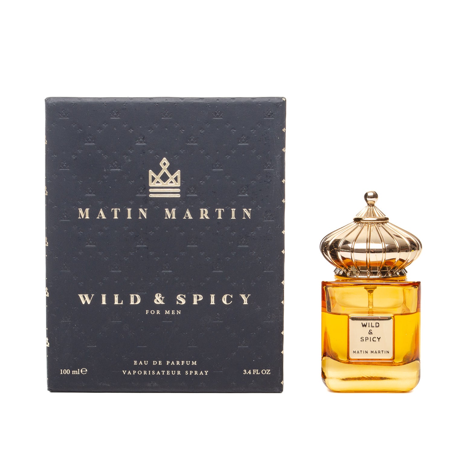 MATIN MARTIN WILD & SPICY 100 ML EDP Арабски Мъжки Парфюм - Denaya