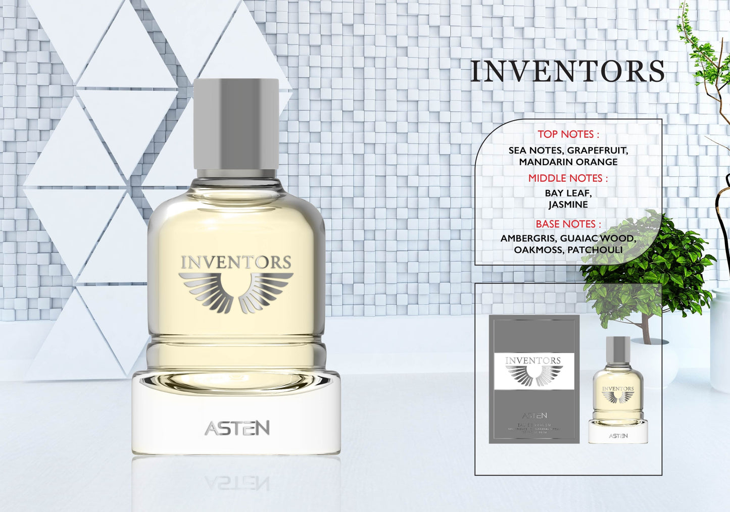 ASTEN INVENTORS 100ML EDP Френски Мъжки Парфюм