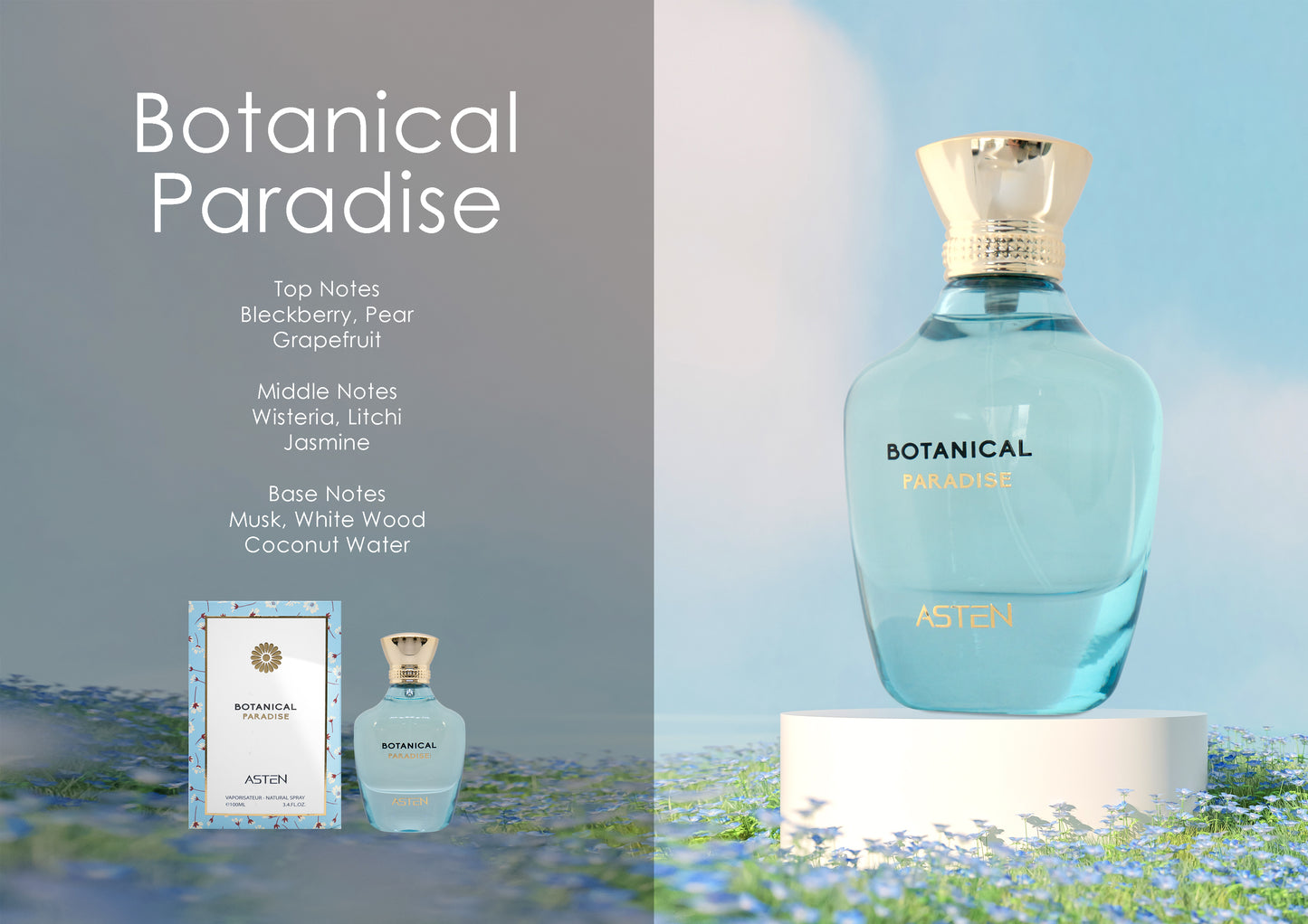 ASTEN BOTANICAL PARADISE 100ML EDP Френски Дамски Парфюм