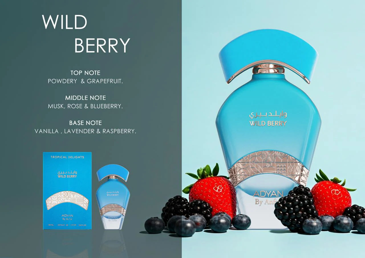 ADYAN WILD BERRY 100ML EDP - Denaya
