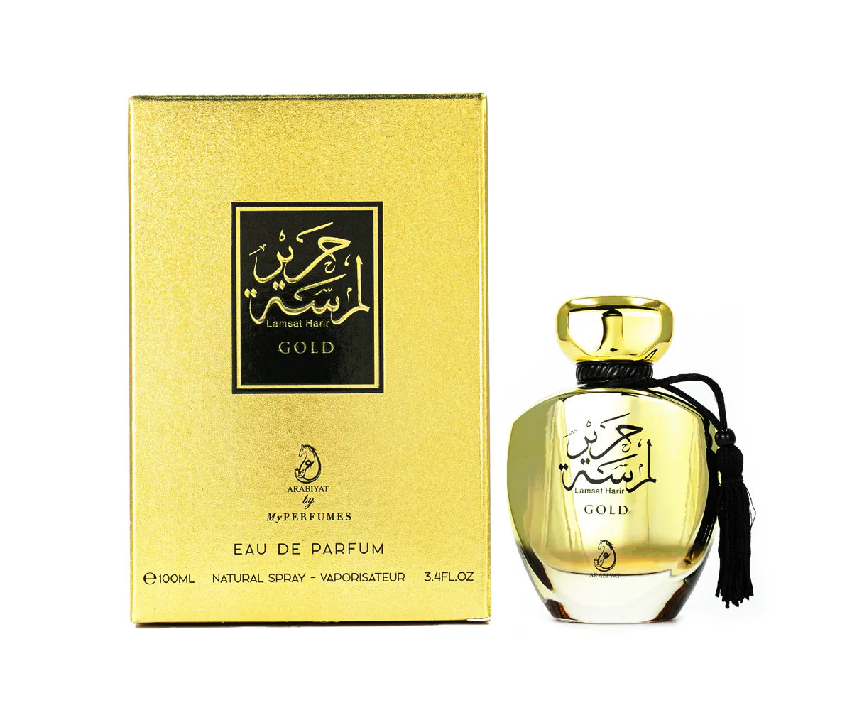 Arabiyat Lamsat Harir Gold EDP 100 mL Арабски Унисекс Парфюм - Denaya