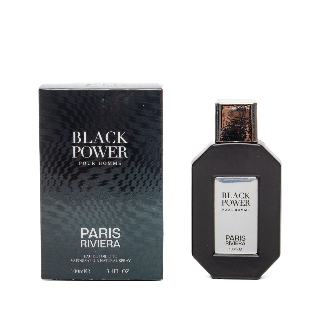 PARIS RIVIERA BLACK POWER 100ML EDT Френски Мъжки Парфюм - Denaya