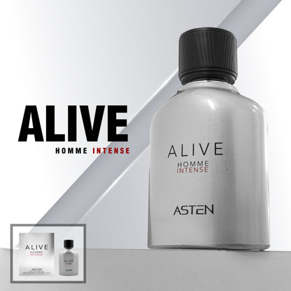 Alive Homme Intense EDP 100 mL Френски Мъжки Парфюм - Denaya