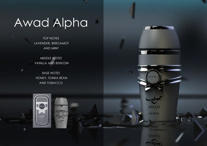 ADYAN AWAD ALPHA 100ML EDP Френски Мъжки Парфюм - Denaya