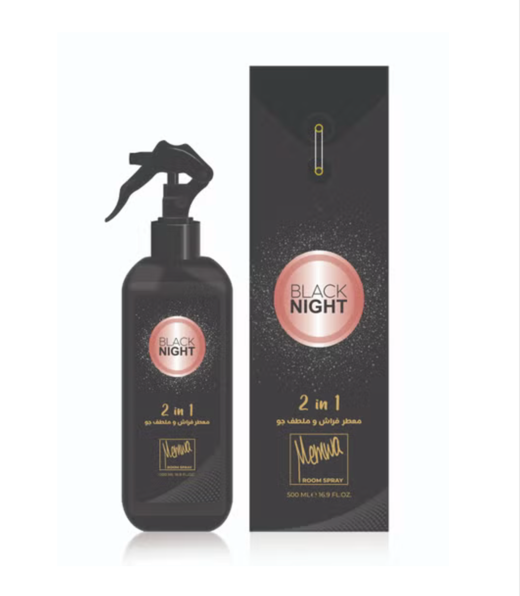 MEMWA BLACK NIGHT 500 ML Ароматизатор за Въздух - Denaya