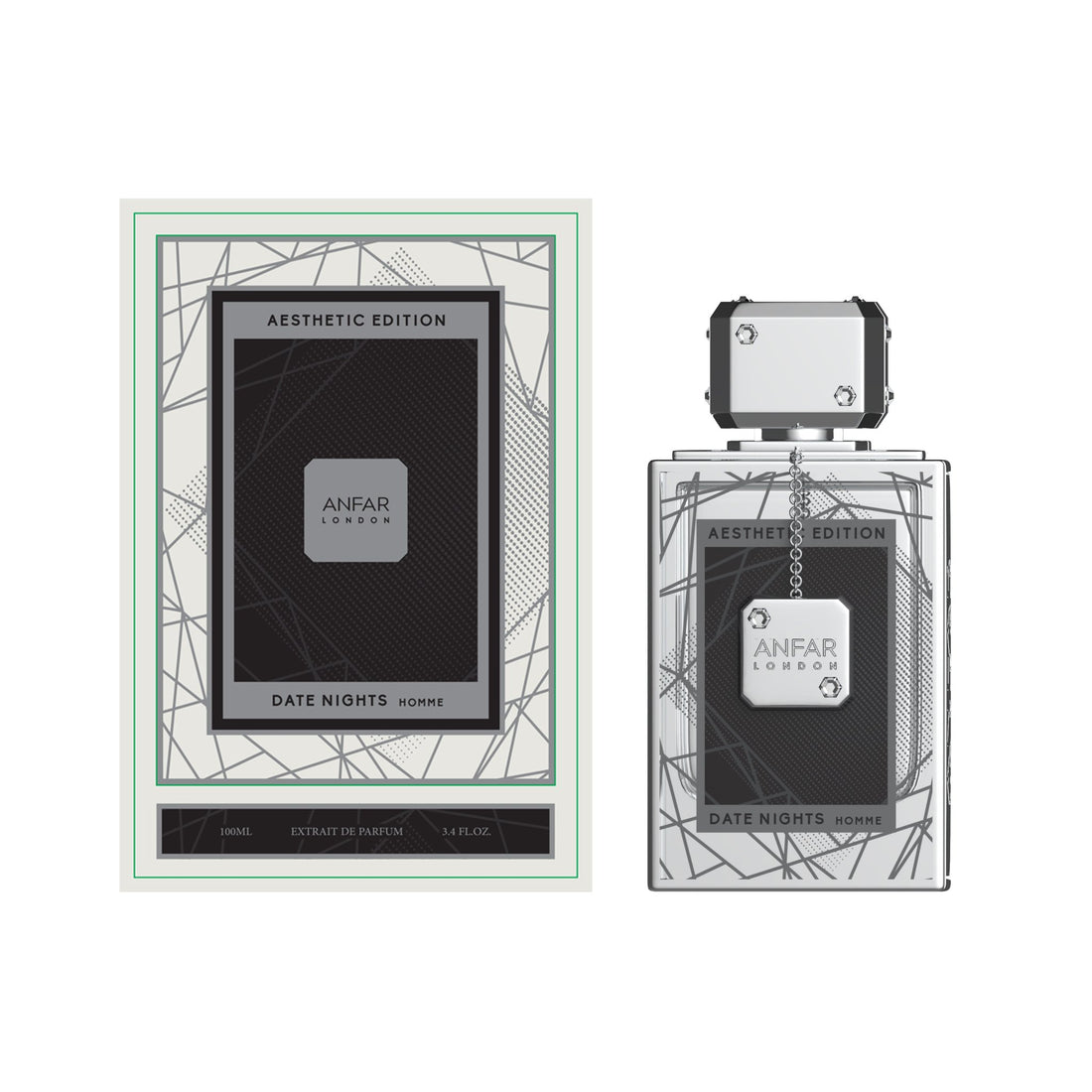 Date Nights Pour Homme EDP 100 mL Френски Мъжки Парфюм - Denaya