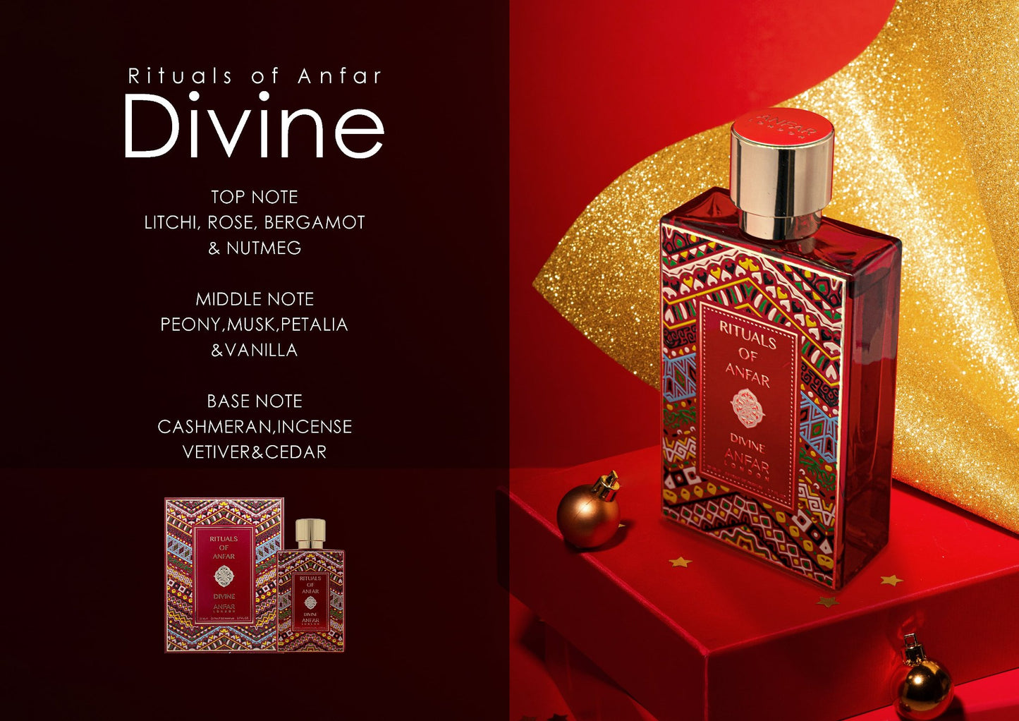 Rituals of Anfar Divine EDP 80 mL Арабски Унисекс Парфюм - Denaya