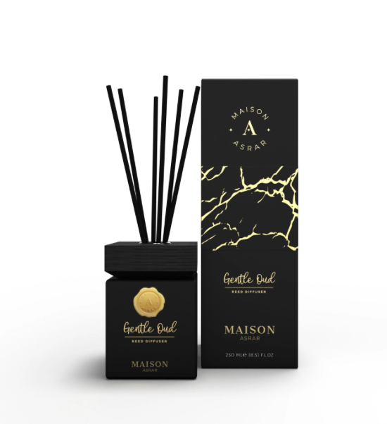 MAISON ASRAR GENTLE OUD 250 ML Ароматизатор с Пръчици - Denaya