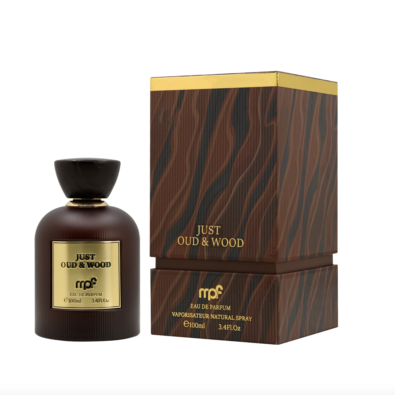 Just Oud & Wood EDP 100 mL Арабски Мъжки Парфюм - Denaya