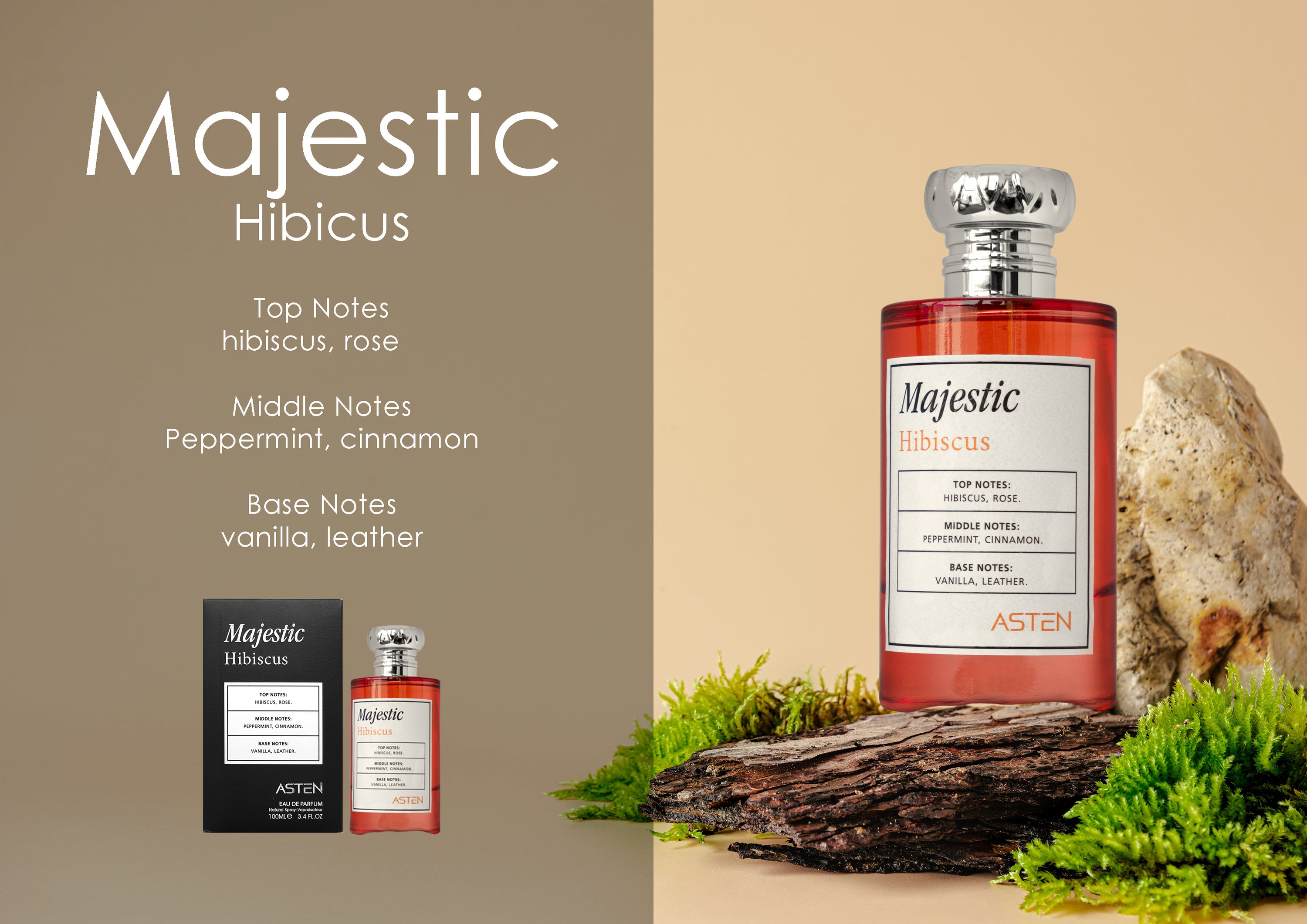 ASTEN MAJESTIC HIBISCUS 100ML EDP Ориенталски Унисекс Парфюм - Denaya