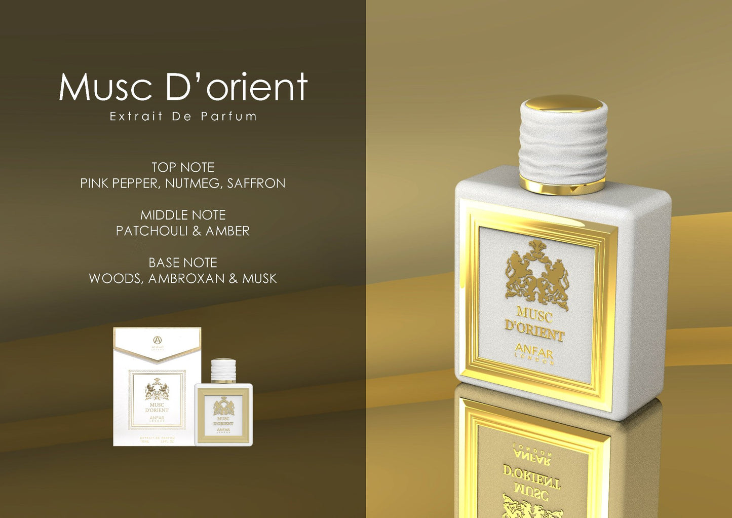 Musc D'orient EDP 115 mL Арабски Мъжки Парфюм - Denaya