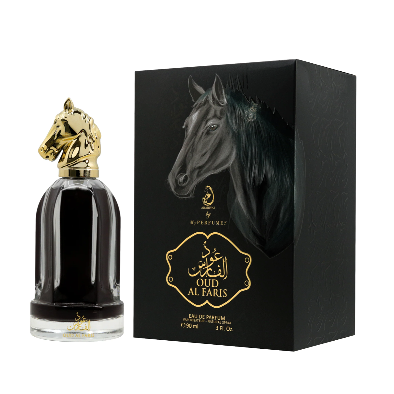 Oud Al Faris EDP 90 mL Арабски Мъжки Парфюм - Denaya