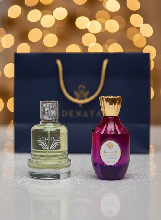 ASTEN INVENTORS 100ML EDP & AJYAD ROSINA 100ML EDP