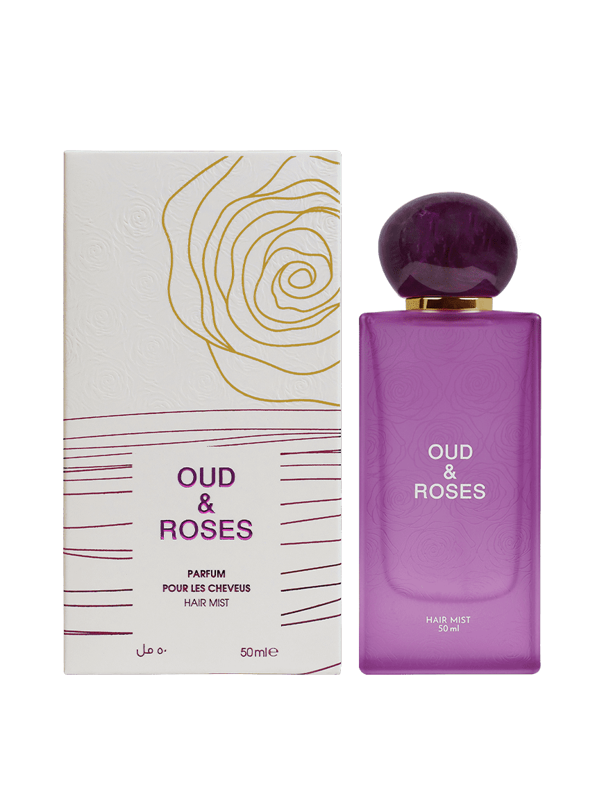 Oud &amp; Roses Hair Mist 50 mL Спрей за Коса и Тяло - Denaya
