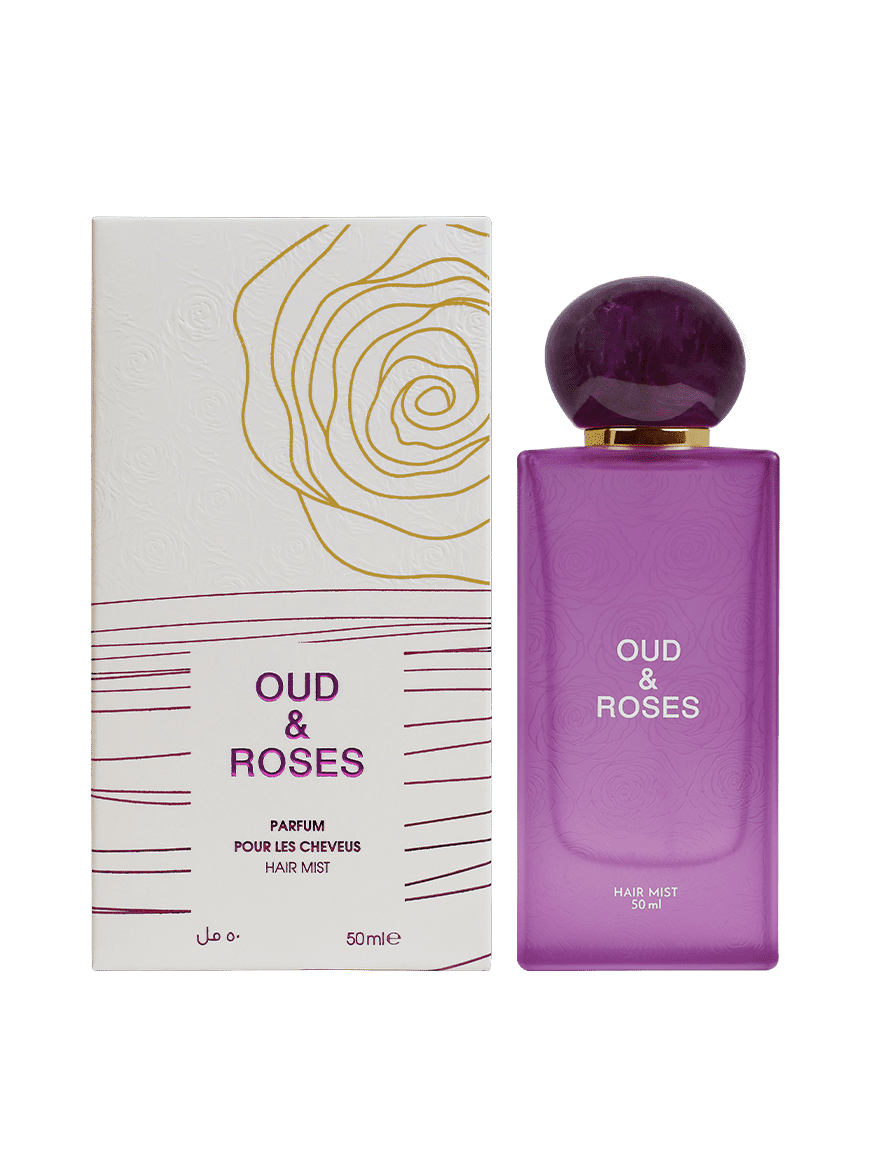 Oud & Roses Hair Mist 50 mL Спрей за Коса и Тяло - Denaya