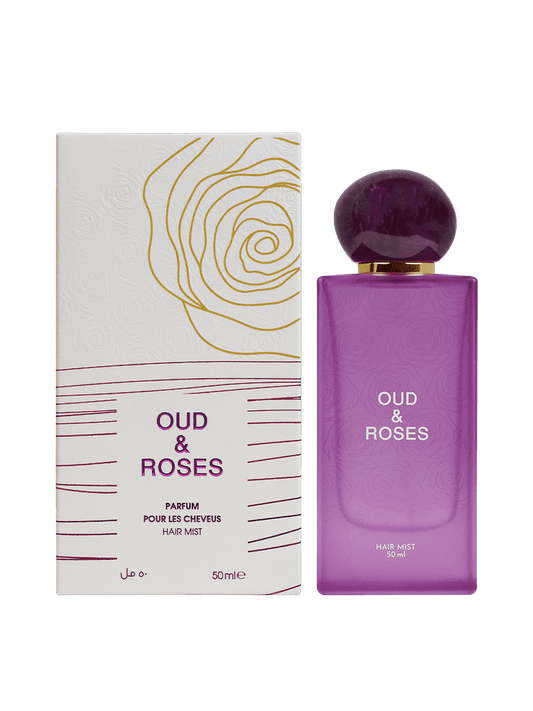 Oud & Roses Hair Mist 50 mL Спрей за Коса и Тяло - Denaya